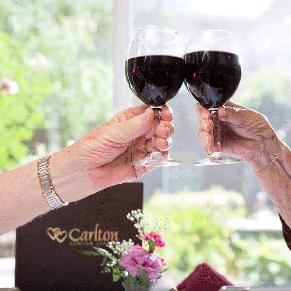 Toasting the good life at Concord Community