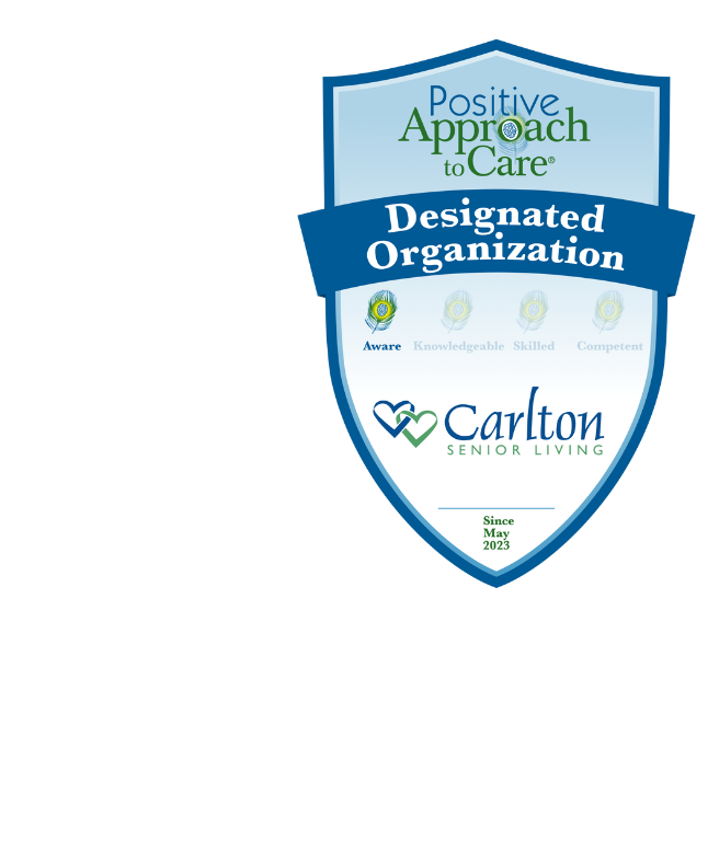 Carlton Senior Living Fremont Is A Positive Approach To Care Designated Organization